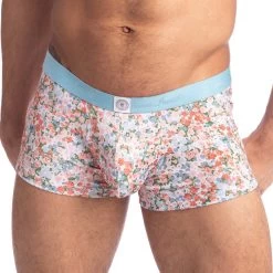 Shorty L Homme Invisible Lit De Fleurs MY39LDF -Boutique De Lingerie shorty hi my39ldf bleuciel 4