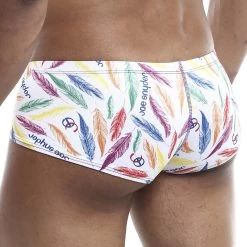 Cheek Boxer Joe Snyder 13 Plumas -Boutique De Lingerie shorty joe j13 Plumas 3