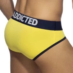 Slip Swimderwear Addicted AD1152 -Boutique De Lingerie slip ad ad1152 jaune 3