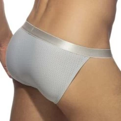 Slip Addicted Dick Down Mesh AD1037 -Boutique De Lingerie slip addicted ad1037 argent 3