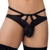 Slip Lace Candyman 99632 -Boutique De Lingerie slip candy 99632 noir m