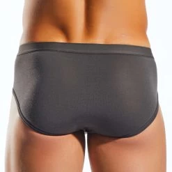 Slip CockSox Charcoal CX76MD -Boutique De Lingerie slip cocksox cx76md anthracite 3