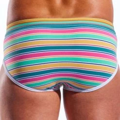 Slip CockSox Cape Carnaveral Stripe CX76N -Boutique De Lingerie slip cocksox cx76n cmod 3