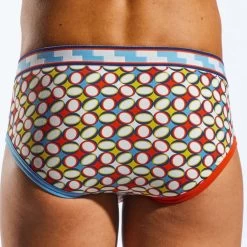 Slip CockSox Carnaby CX76N -Boutique De Lingerie slip cocksox cx76n imprime 3