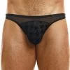 Slip Modus Vivendi Pied De Poule 06314 -Boutique De Lingerie slip modus 06314 noir m