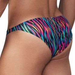 Slip Xtremen Disco Zebra 91145 8 Slip Xtremen Disco Zebra 91145 -Boutique De Lingerie slip xtremen 91145 noir 3