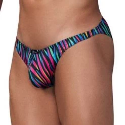 Slip Xtremen Disco Zebra 91145 9 Slip Xtremen Disco Zebra 91145 -Boutique De Lingerie slip xtremen 91145 noir 4