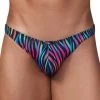 Slip Xtremen Disco Zebra 91145 1 Slip Xtremen Disco Zebra 91145 -Boutique De Lingerie slip xtremen 91145 noir m