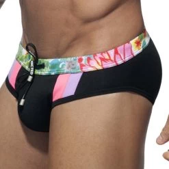 Slip De Bain Addicted Fresh ADS167 -Boutique De Lingerie slipbain addicted ADS167 noir 4