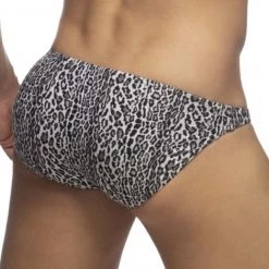 Slip De Bain Addicted Leopard Mini ADS270 8 Slip De Bain Addicted Leopard Mini ADS270 -Boutique De Lingerie slipbain addicted ADS270 gris 3