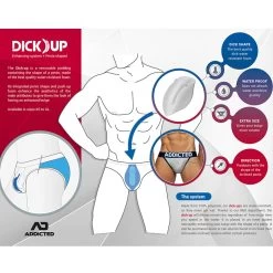 Slip De Bain Addicted Dick Up ADS237 -Boutique De Lingerie slipbain addicted ads237 rouge 5