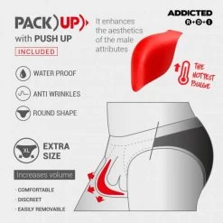 Slip De Bain Addicted Neon ADS284 -Boutique De Lingerie slipbain addicted ads284 rose 5