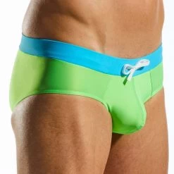 Slip De Bain CockSox Slice Green CX79WB 9 Slip De Bain CockSox Slice Green CX79WB -Boutique De Lingerie slipbain cocksox cx79wb vert 4