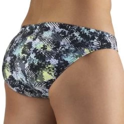 Slip De Bain FEEL ErgoWear Zigzag EW1056 -Boutique De Lingerie slipbain ergo ew1056 blanc 3