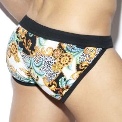Tanga De Bain ES Collection Baroque Swim 2018 -Boutique De Lingerie slipbain esco 2018 noir 3