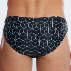 Slip De Bain Garçon Radiant -Boutique De Lingerie slipbain garcon SWRAD noir 3