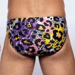 Slip De Bain Garçon Wild Cat -Boutique De Lingerie slipbain garcon swwil leopard 3