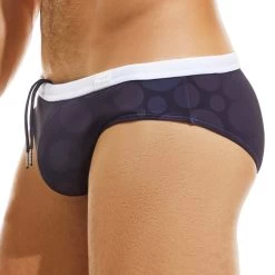 Slip De Bain Modus Vivendi Dot BS2213 -Boutique De Lingerie slipbain modus BS2213 noir 4