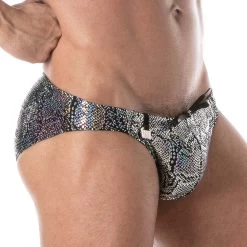 Slip De Bain Splendid TOF PARIS TOF265A 9 Slip De Bain Splendid TOF PARIS TOF265A -Boutique De Lingerie slipbain tof tof265a argent 4