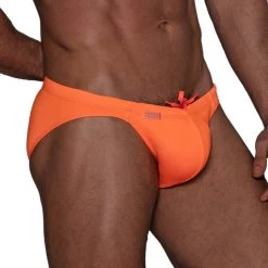 Slip De Bain Neon TOF PARIS TOF269OF -Boutique De Lingerie slipbain tof tof269of orange 4