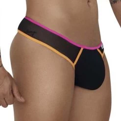 String Candyman Tulle 99673 -Boutique De Lingerie string candy 99673 noir 4