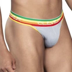 String Clever Luky 0925 -Boutique De Lingerie string clever 0925 gris 4