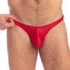 String L Homme Invisible Barbados Cherry UW26CHE -Boutique De Lingerie string hi UW26CHE rouge m