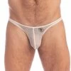 String L Homme Invisible La Crème UW11VEI -Boutique De Lingerie string hi uw11vei blanc m