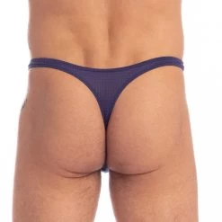 String L Homme Invisible Indigo UW26IND 7 String L Homme Invisible Indigo UW26IND -Boutique De Lingerie string uw26ind bleu 3