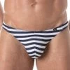 String De Bain Iconic Swim TOF PARIS TOF253BU -Boutique De Lingerie stringbain tof tof253bu raye m