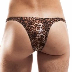 Tanga Wojoer Brauner Leo SP3B14 -Boutique De Lingerie tanga wojoer SP3B14 marron 3