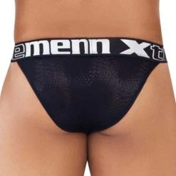 Tanga Xtremen Lace 91122 -Boutique De Lingerie tanga xtremen 91122 noir 3