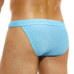 Tanga De Bain Modus Vivendi Wavy ES2312 -Boutique De Lingerie tangabain modus es2312 turquoise 3