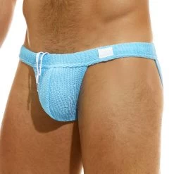Tanga De Bain Modus Vivendi Wavy ES2312 -Boutique De Lingerie tangabain modus es2312 turquoise 4
